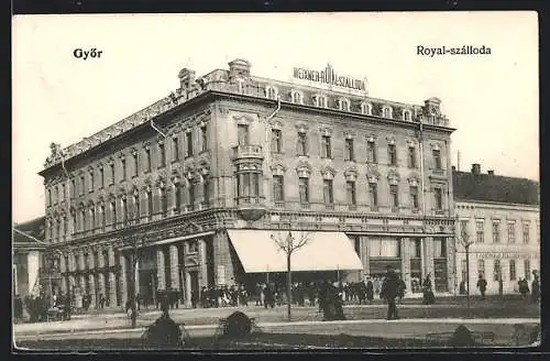 AK Györ, Royal-szálloda