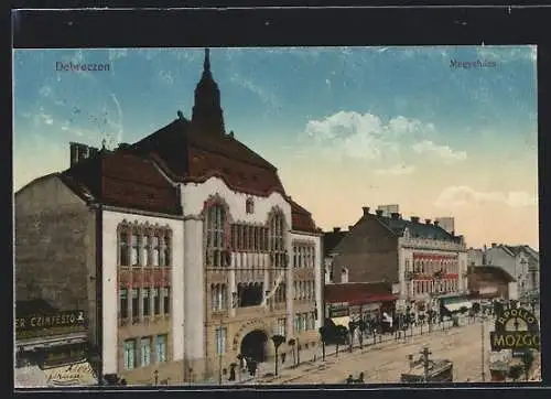 AK Debrecen-Debreczin, Megrehaza, Strassenbahn