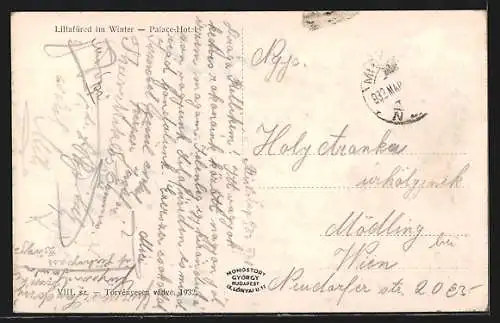 AK Lillafüred télen, Palota-szálló