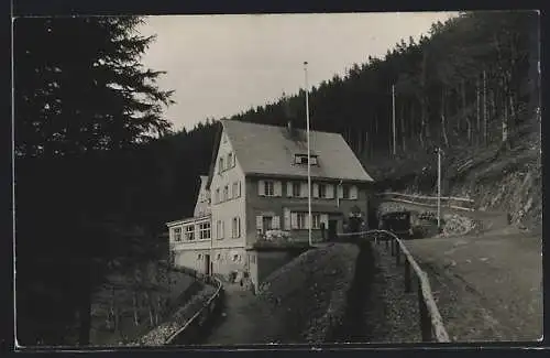 AK Oberried / Breisgau, Waldhaus und Pension Schauinsland, 1928