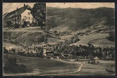 AK Oberried /Bad. Schwarzwald, Handlung Karl Schindler