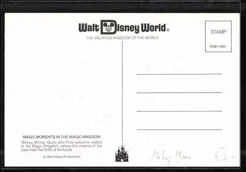 AK Disney World in den USA, Magic Moments in the Magic Kingdom, Comic