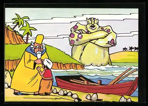 AK Sindbad und der Fährmann Aladin, Comic