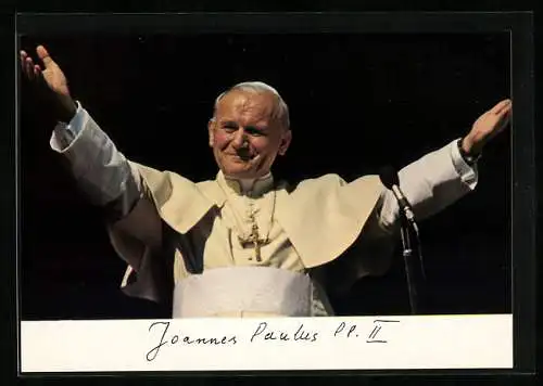 AK Porträt von Papst Johannes Paul II.