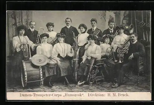 AK Damen-Trompeter-Corps Humoresk