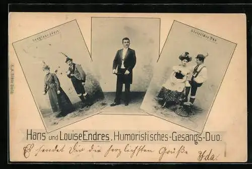 AK Hans und Louise Endres, Humoristisches Gesangs-Duo