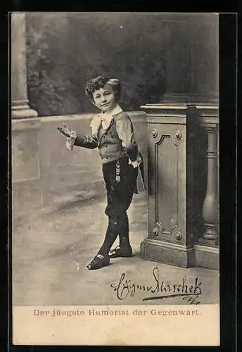 AK Der jüngste Humorist der Gegenwart