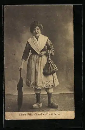 AK Clara Filz, Charakter-Darstellerin