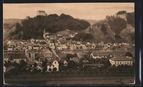 AK Riedenburg /Altmühltal, Ortsansicht aus der Vogelschau