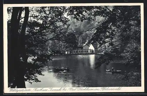 AK Bad Dürkheim im Pfälzerwald, Waldgaststätte Forsthaus Isenach Gg. Krauss