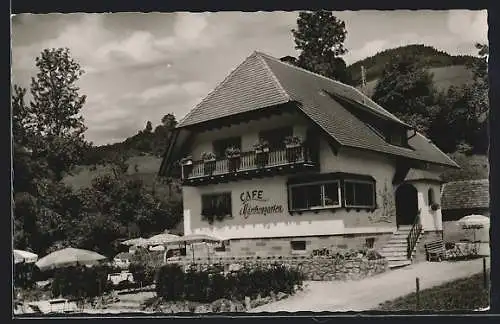 AK Altsimonswald im südl. Schwarzwald, Cafe Märchengarten