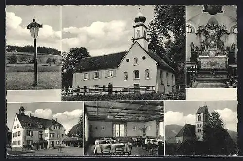 AK Kirchzarten, Pilgergaststätte St. Laurentius und Kirche