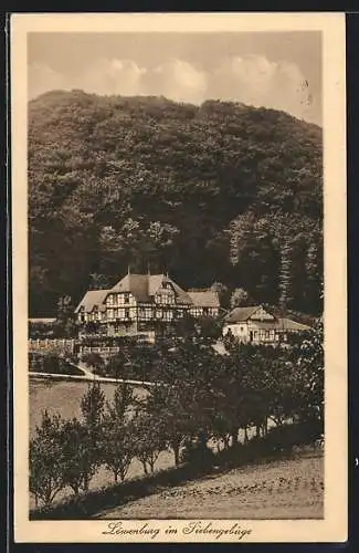 AK Löwenburg /Siebengebirge, Hotel und Pension Löwenburgerhof