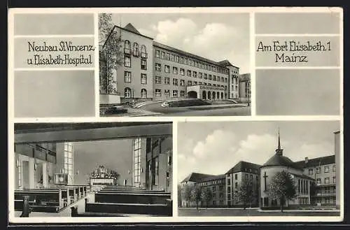 AK Mainz, Neubau St. Vinzenz und Elisabeth-Hospital am Fort Elisabeth 1