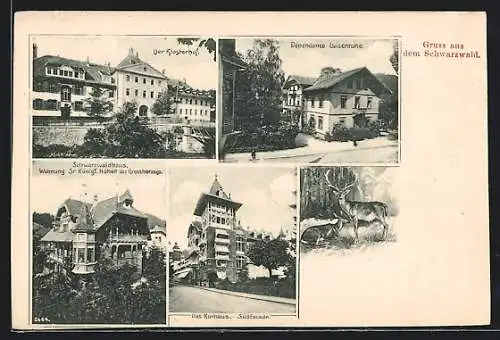 AK St. Blasien, Dépendance Luisenruhe, Klosterhof, Kurhaus