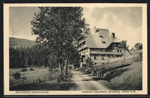 AK Feldberg / Schwarzwald, Gasthaus Jägerheim