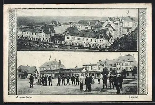 AK Gonsenheim, Kaserne, Innenansicht
