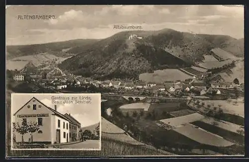 AK Altenbamberg, Gasthaus zur Linde, Altebaumburg