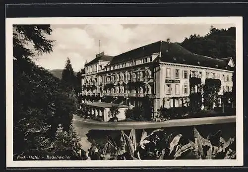 AK Badenweiler, Ansicht vom Park Hotel