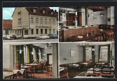 AK Karlsruhe-Knielingen, Restaurant zur Rheinbrücke, Rheinbrückenstrasse 25