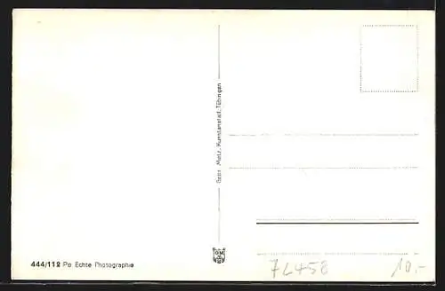 AK Ebingen, Strassenpartie beim Bürgerturm