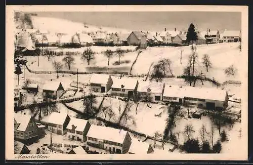 AK Messstetten, Sportplatz im Winter