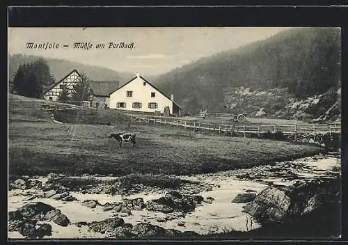 AK Montjoie, Mühle am Perlbach