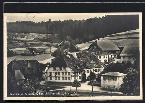 AK Bubenbach, Ortsansicht mit Gasthaus zum Adler