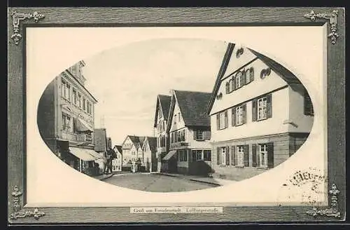 AK Freudenstadt, Partie in der Lossburgerstrasse