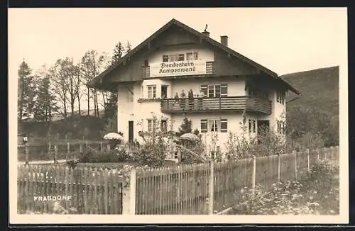 AK Frasdorf, Fremdenheim Kampenwand