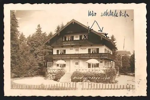 AK Bad Wiessee-Süd, Hotel Haus Fremdenheim-Bayerland