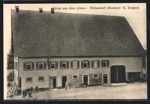 AK Wittendorf / Schwarzwald, Gasthaus zum Löwen
