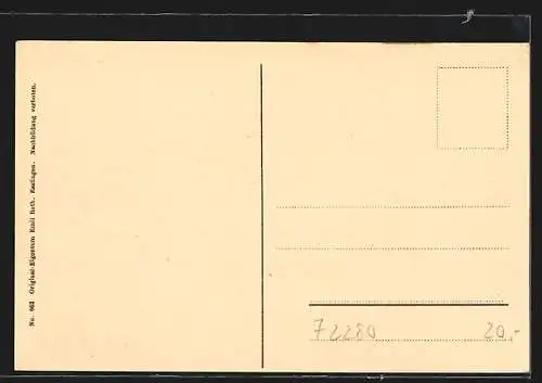 AK Dornstetten, Gasthof z. Bahnhof