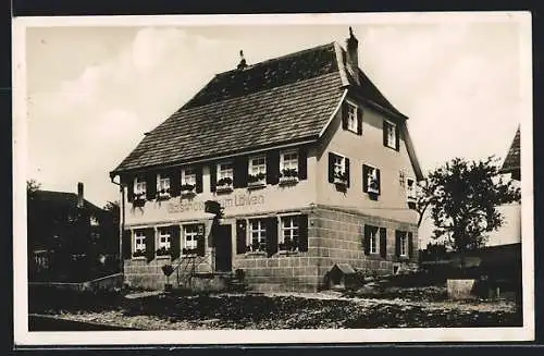 AK Horb / Neckar - Seehaus, Gasthof zum Löwen