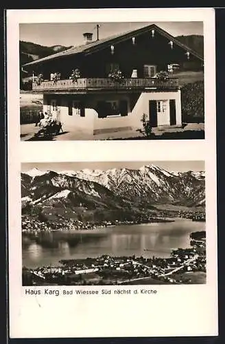 AK Bad Wiessee, Hotel-Haus Karg, Panorama