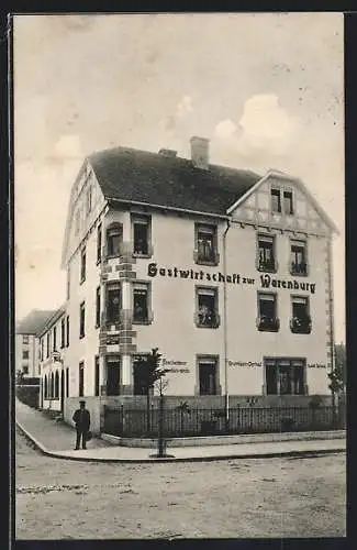 AK Villingen / Baden, Gasthaus zur Warenburg, Bleichestrasse 8