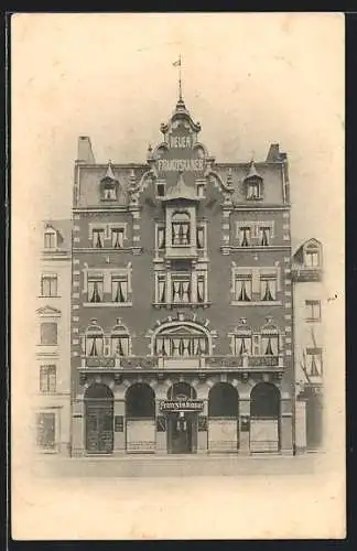 AK Coblenz a. Rh., Hotel-Restaurant Neuer Franziskaner, Goebenplatz 5