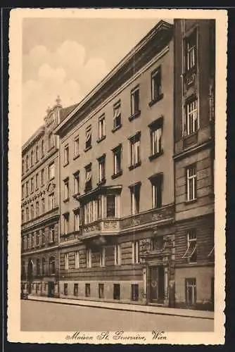 AK Wien, Maison St. Geneviève, Schönborngasse 14