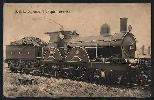 AK G.E.R. Standard 4 Coupled Express, englische Eisenbahn