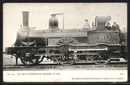 AK NER, An old Passenger Engine, No. 271