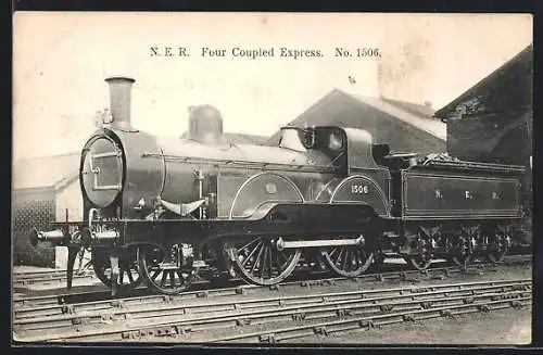 AK NER Four Coupled Express, No. 1506