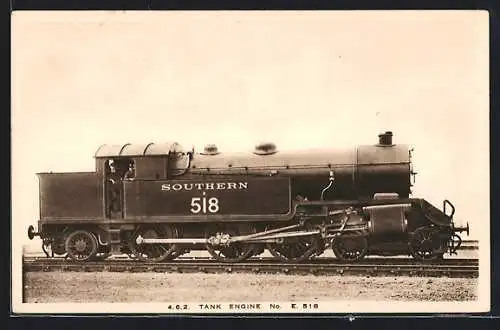 AK Englische Eisenbahn-Lokomotive No. 518 der Southern Railway