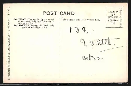 AK LT & SR Crouch Hill, Bogie Tank Locomotive