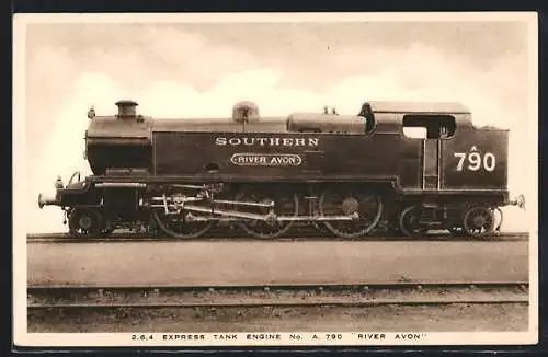 AK Southern Railway, Express Tank Engine River Avon, Britische Lokomotive 790