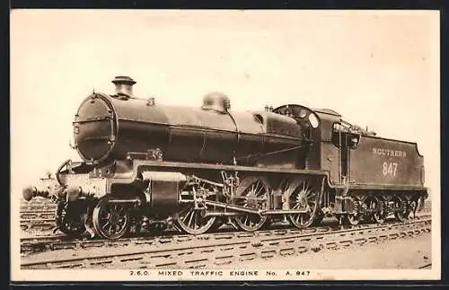 AK Southern Railway, Mixed Traffic Engine No. A847, Britische Eisenbahn