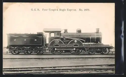 AK GER Four Coupled Bogie Express, No. 1870