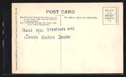 AK GER Four Coupled Bogie Express, No. 1870