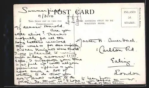 Künstler-AK Great Eastern Railway, 4-4-0 Express Engine, No. 1831