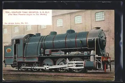 AK Ten-Coupled Tank Decapod, GE Rly., No. 20