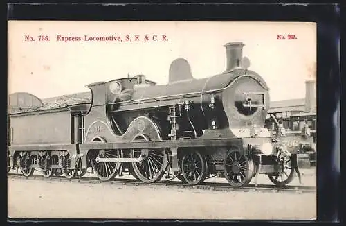 AK Express Locomotive SE & CR, No. 736